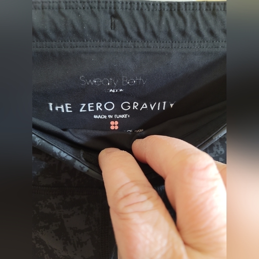 Sweaty Betty Black Static High Waisted Legging XS Zero Gravity - Picture 5 of 8